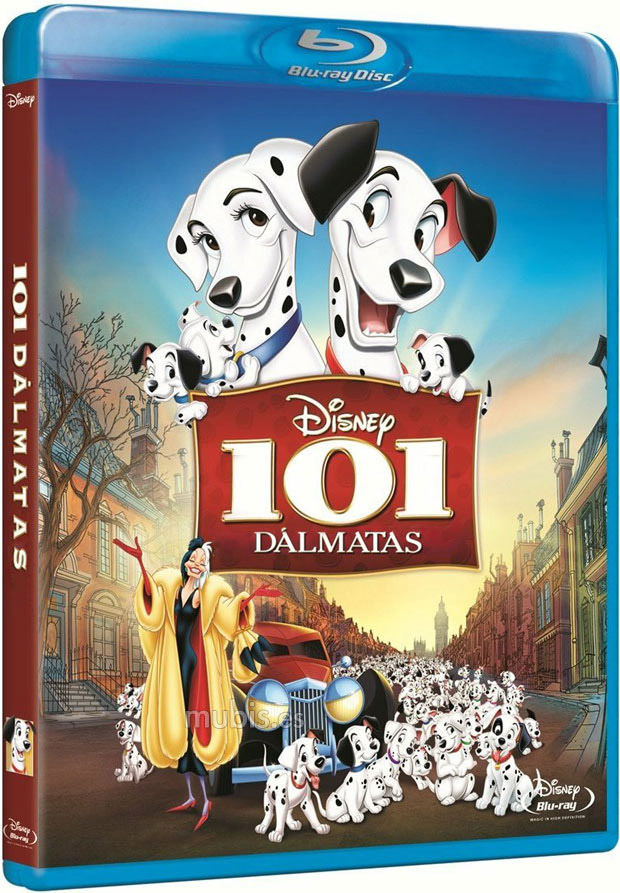 101 Dálmatas Blu-ray