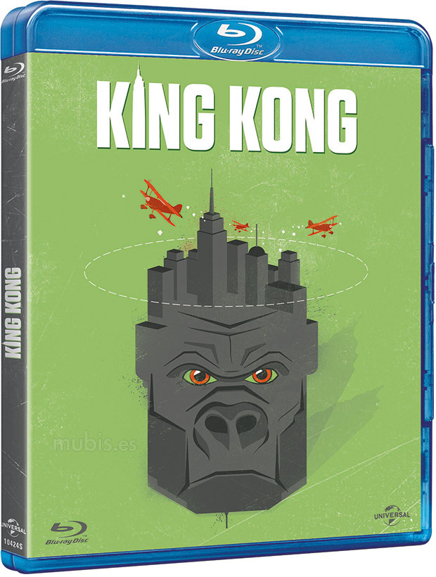 carátula King Kong Blu-ray 1