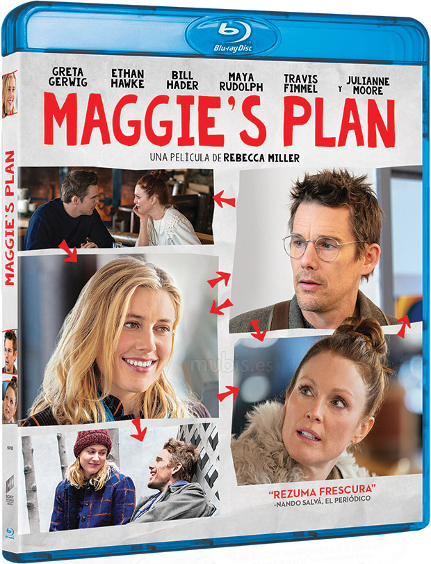 carátula Maggie's Plan Blu-ray 1