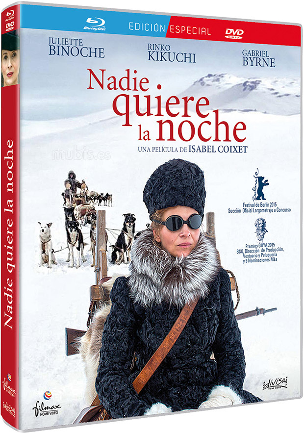 carátula Nadie quiere la Noche - Edición Especial Blu-ray 1