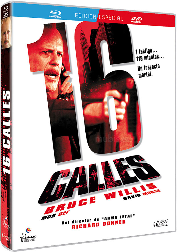 carátula 16 Calles - Edición Especial Blu-ray 1