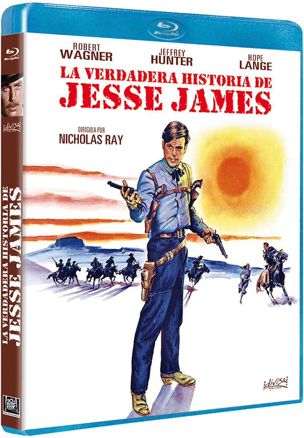 carátula La Verdadera Historia de Jesse James Blu-ray 1