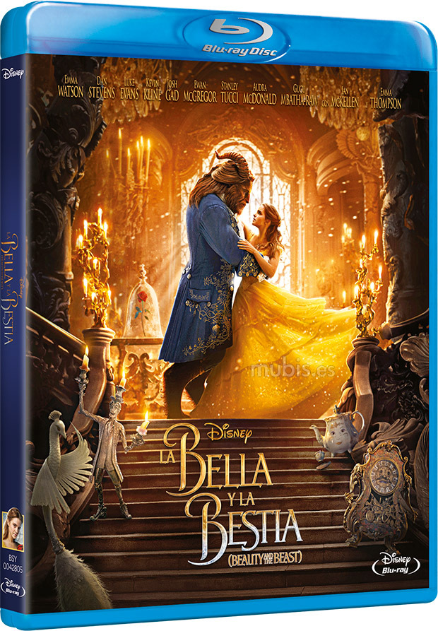 carátula La Bella y la Bestia Blu-ray 1