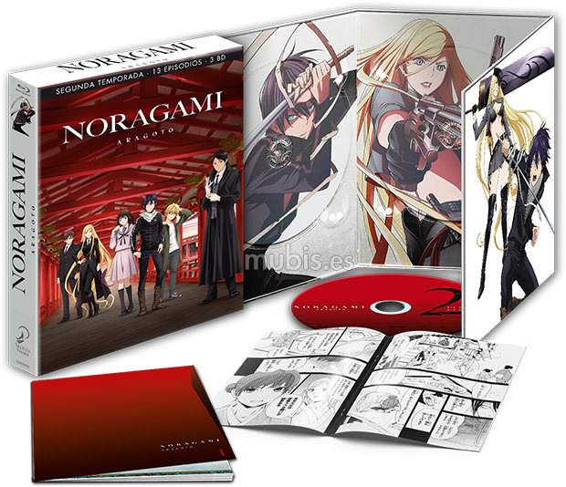 carátula Noragami Aragoto - Segunda Temporada (Edición Coleccionista) Blu-ray 1