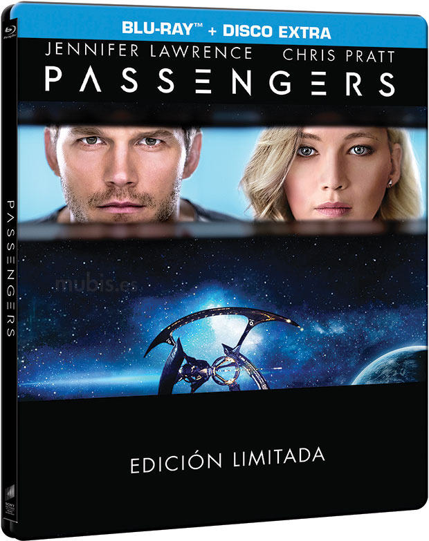 carátula Passengers - Edición Metálica Blu-ray 1
