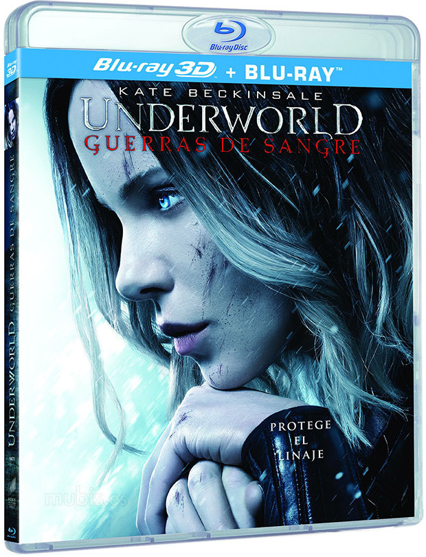 carátula Underworld: Guerras de Sangre Blu-ray 3D 1