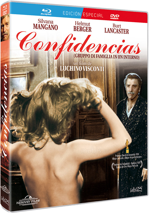 carátula Confidencias - Edición Especial Blu-ray 1