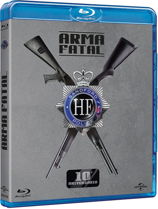 carátula Arma Fatal - 10º Aniversario Blu-ray 1