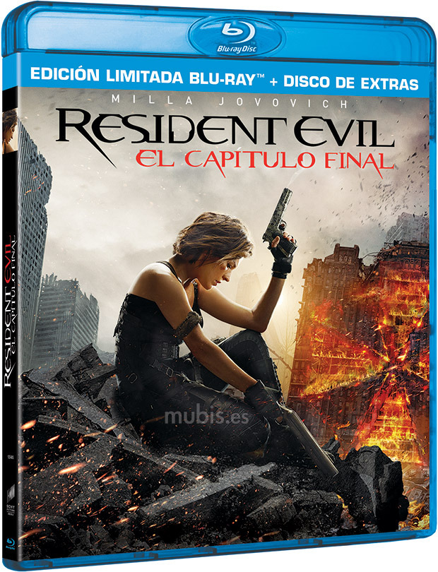 carátula Resident Evil: El Capítulo Final - Edición Limitada Blu-ray 1
