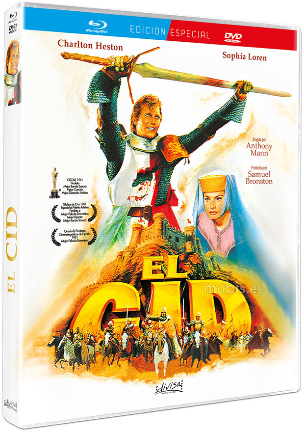carátula El Cid - Edición Especial Blu-ray 1