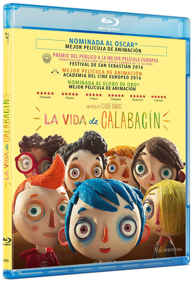 carátula La Vida de Calabacín Blu-ray 1