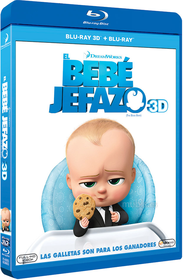 carátula El Bebé Jefazo Blu-ray 3D 1