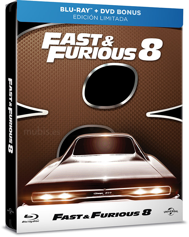 carátula Fast & Furious 8 - Edición Metálica Blu-ray 1