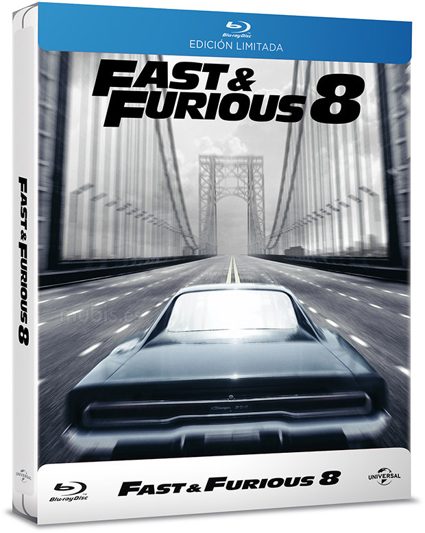 carátula Fast & Furious 8 - Edición Metálica Blu-ray 1