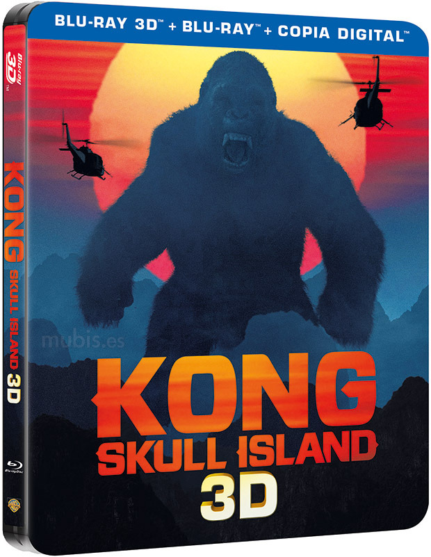 carátula Kong: La Isla Calavera - Edición Metálica Blu-ray 3D 1