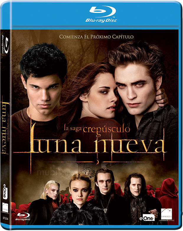 carátula Crepúsculo: Luna Nueva - Edición Sencilla Blu-ray 1