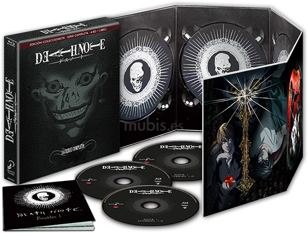 carátula Death Note - Serie Completa (Edición Coleccionista) Blu-ray 1