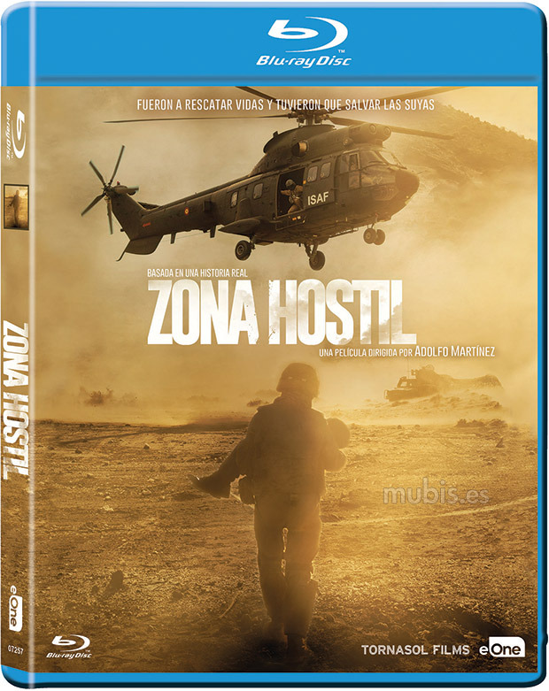 carátula Zona Hostil Blu-ray 1