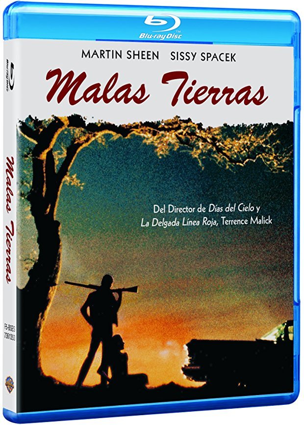 carátula Malas Tierras Blu-ray 1