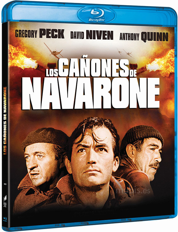 carátula Los Cañones de Navarone Blu-ray 1