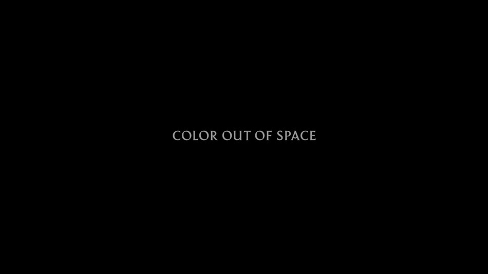 captura de imagen de Color Out of Space Blu-ray - 1