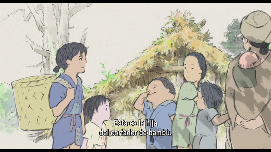 captura de imagen de El Cuento de la Princesa Kaguya Blu-ray - 7