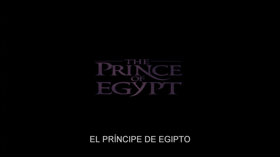 captura de imagen de El Príncipe de Egipto Blu-ray - 1