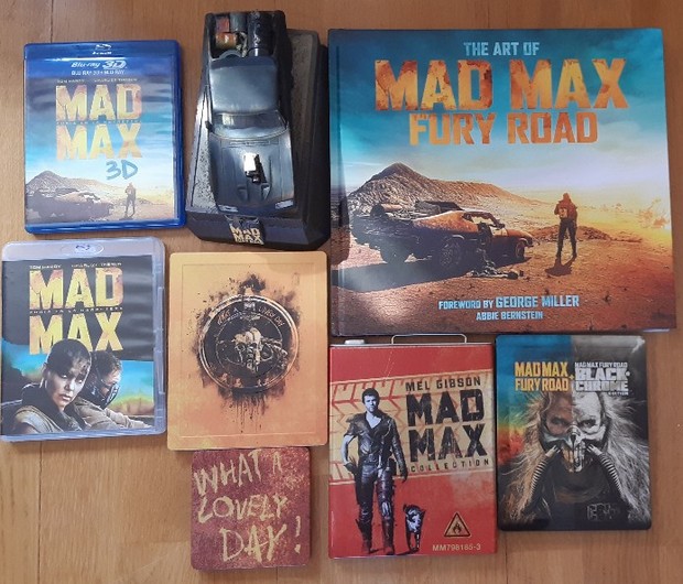 Libro y peli nueva para la colección de Mad Max