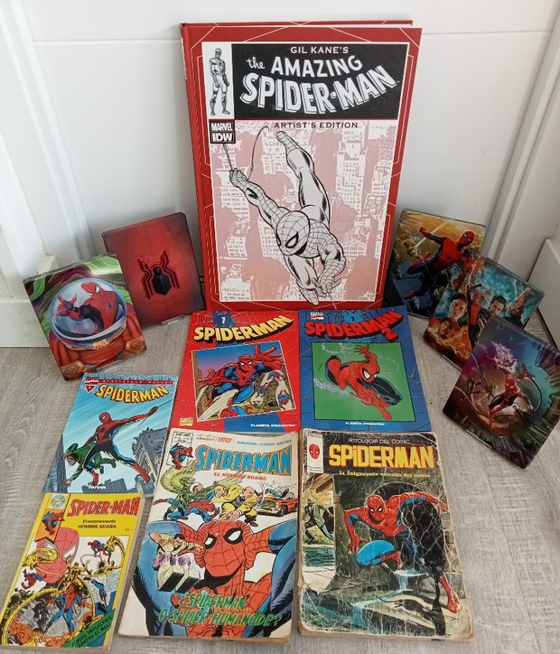 Colección trilogía nueva Spiderman y un poco más 