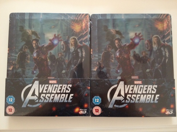 The Avengers Assemble Steelbook 3D Lenticular