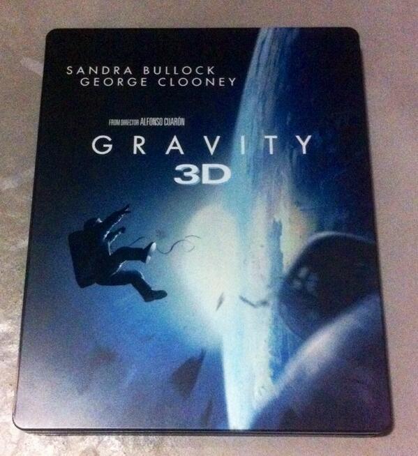 Steelbook UK de 'Gravity' [Blu-Ray] (Mar 2014)