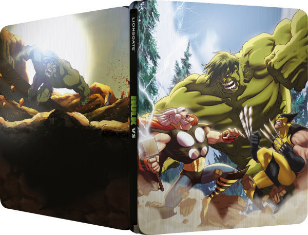 Steelbook "Hulk Vs" exclusivo de zavvi.