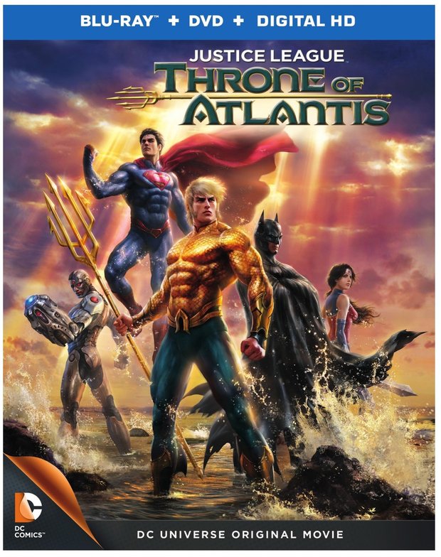  "Justice League: Throne of Atlantis" anunciado en USA con castellano.