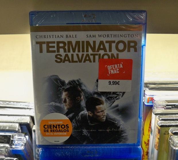 Foto de la tercera edición en blu-ray de "Terminator Salvation"