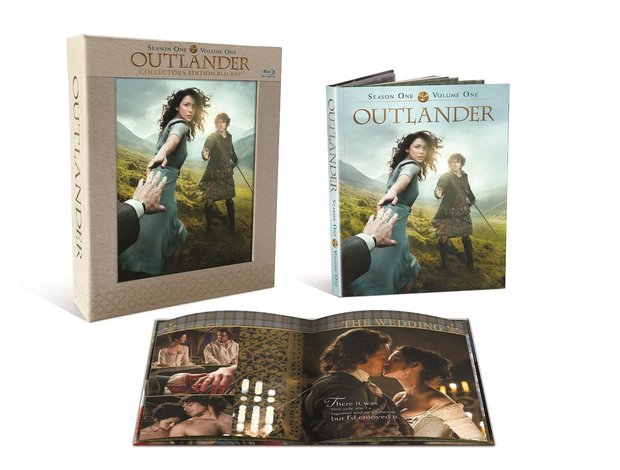 Edición coleccionista digibook de la serie "Outlander" anunciada en USA.