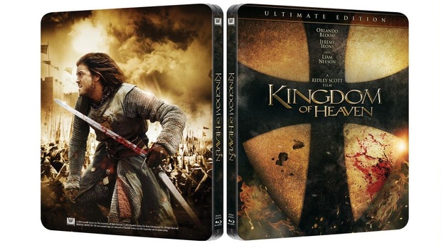 Steelbook de "Kingdom Of Heaven" anunciado en Reino Unido para mayo.