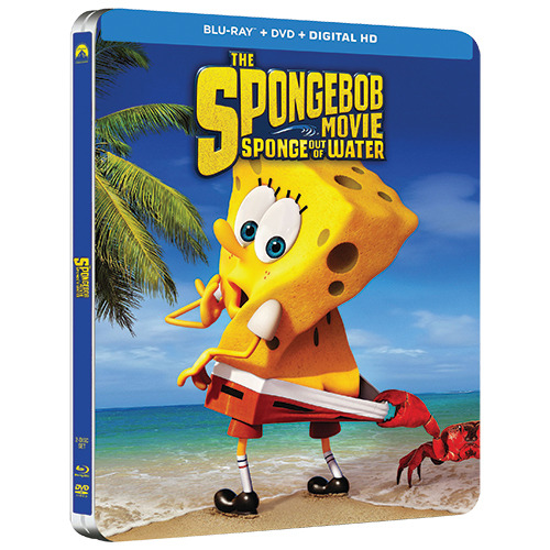 Steelbook de "The SpongeBob Movie: Sponge Out of Water" anunciado en exclusiva en Canadá.