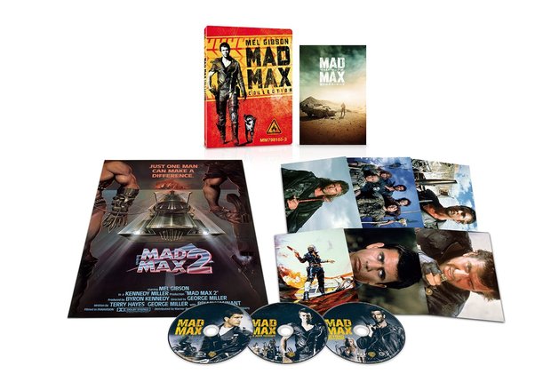 Nueva edición metálica de la trilogía "Mad Max" anunciada en Japón.