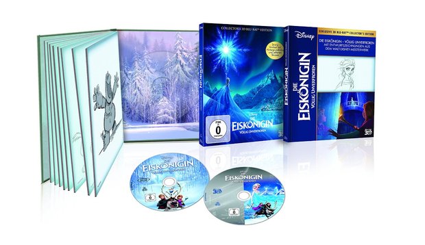 Digibook de "Frozen" anunciado en Alemania para octubre.