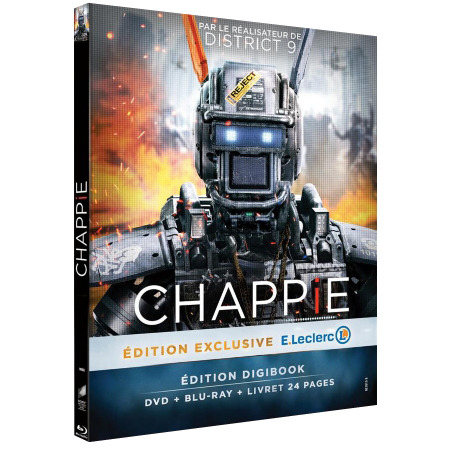 Digibook de "Chappie" anunciado en exclusiva en Francia.