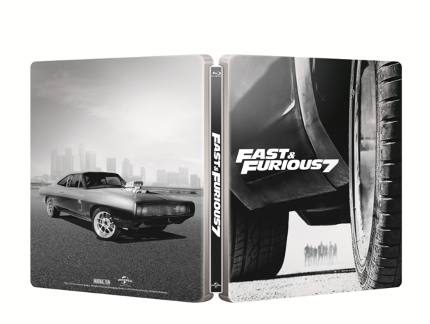 NUEVO diseño del steelbook "Fast & Furious 7" (exclusivo de MediaMarkt España)