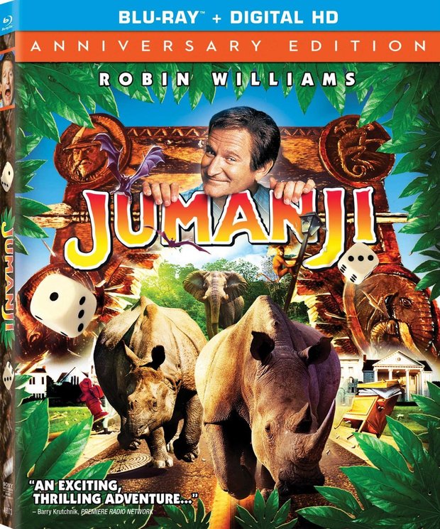 Nueva edición de "Jumanji" anunciada en USA por su 20º aniversario.