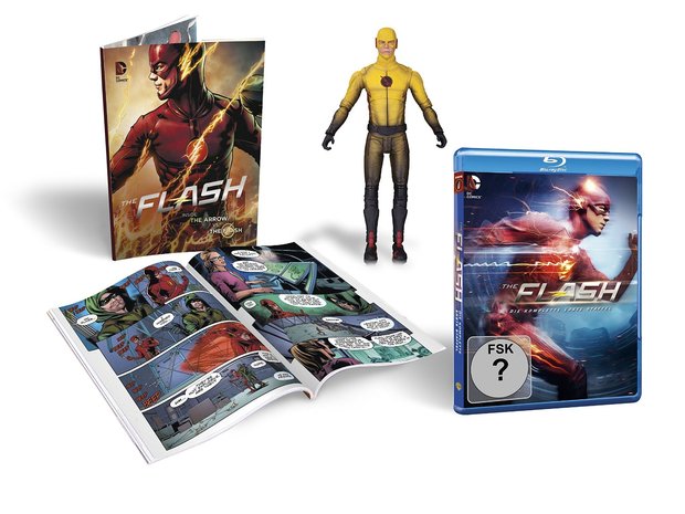 Edición limitada de "The Flash" (1ª Temporada) anunciada en exclusiva en Alemania.