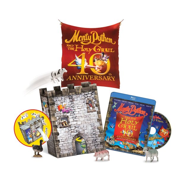 Nueva edición de "Monty Python and the Holy Grail" anunciada en USA por su 40º aniversario.