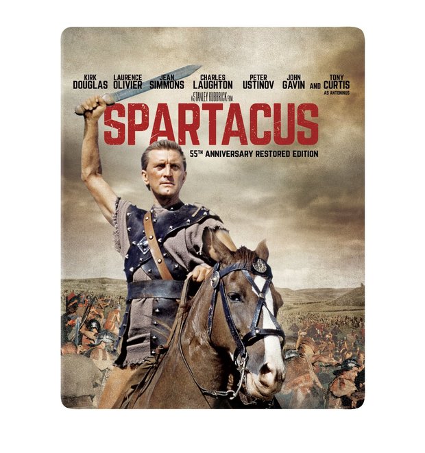 Steelbook de "Spartacus" anunciado por su 55º aniversario.