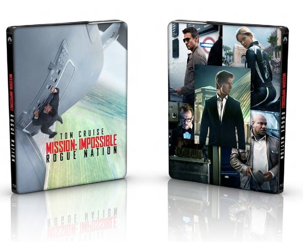 Steelbook "Mission: Impossible - Rogue Nation" anunciado en Francia.