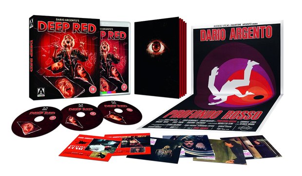 Edición británica de "Profondo Rosso" (Deep Red) anunciada para diciembre.