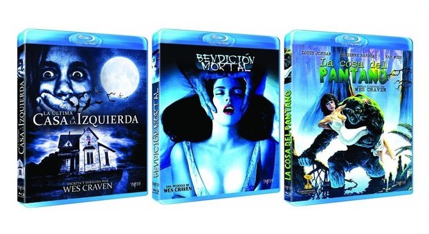 Tres películas de Wes Craven anunciadas en Blu-Ray en España.