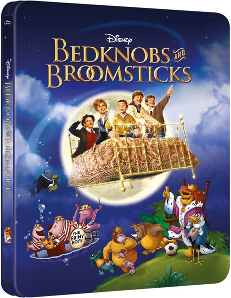 "Bedknobs and Broomsticks" - Steelbook exlusivo de zavvi anunciado para noviembre.