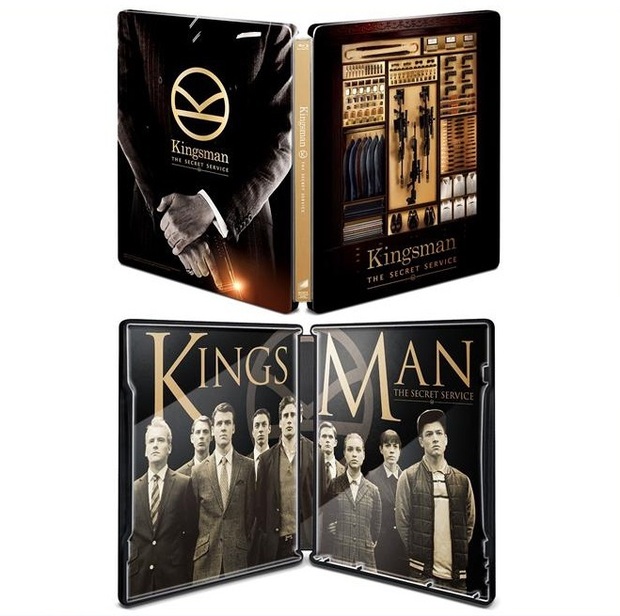 Steelbook de "Kingsman: The Secret Service" anunciado en Japón.